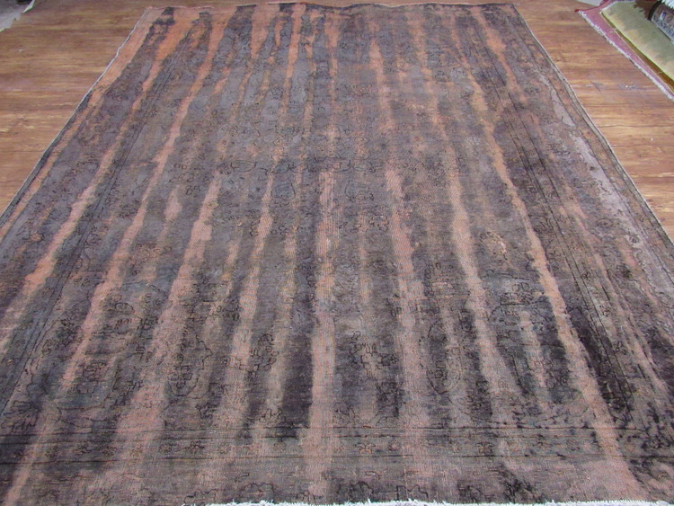 فرش وینتیج صبا دستباف ۷/۵ متری نسکافه ای مدرن