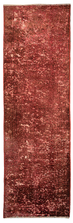 فرش وینتیج صبا دستباف ۳/۵ متری قرمز کناره تبریز