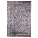 فرش وینتیج صبا دستباف ۶ متری کرم نقشه هریس تبریز