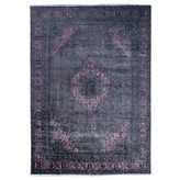 فرش وینتیج صبا دستباف ۶ متری جفت طوسی فردوس