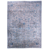 فرش وینتیج صبا دستباف ۷ متری کرم خراسان