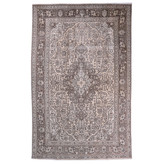 فرش وینتیج صبا دستباف ۶ متری کرم تبریز