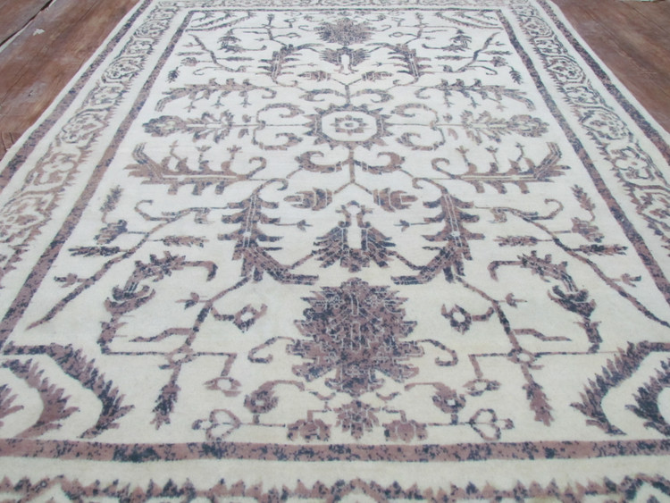 قالیچه ۴ متری مدرن صبا نقشه هریس